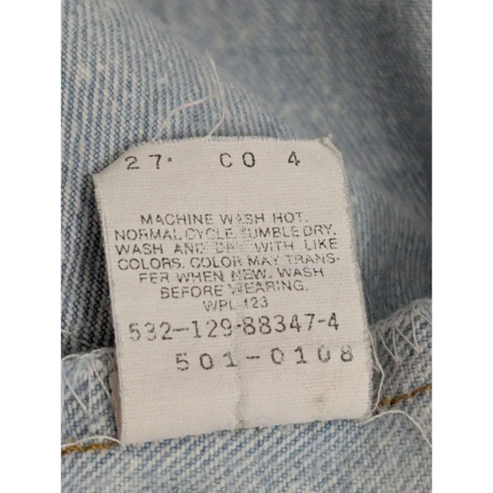 Vintage Levi's 501xx Jeans Mens 31x30 Blue Button Fly Made In USA‎ 80s 90s